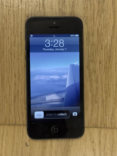 Rare apple iphone - 5, slate
